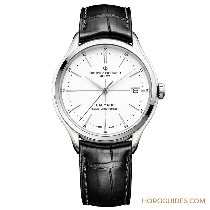 Baume & Mercier - Clifton - M0A10519 - 搭載新生代BM13機芯，名士表Clifton Baumatic高實搭日常款式