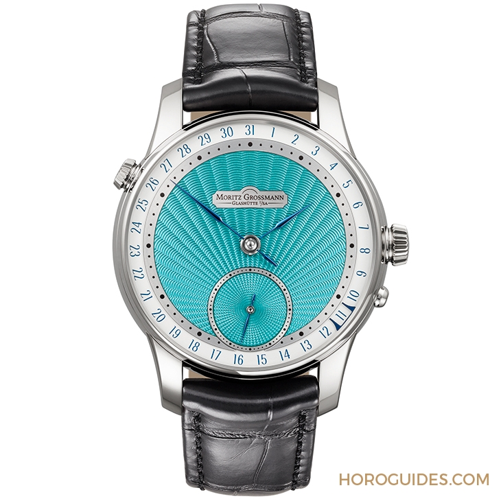 MORITZ GROSSMANN - BENU - MG-003406 - 獨立製錶Moritz Grossmann綠松石機刻面盤,感受裝飾之美的力道