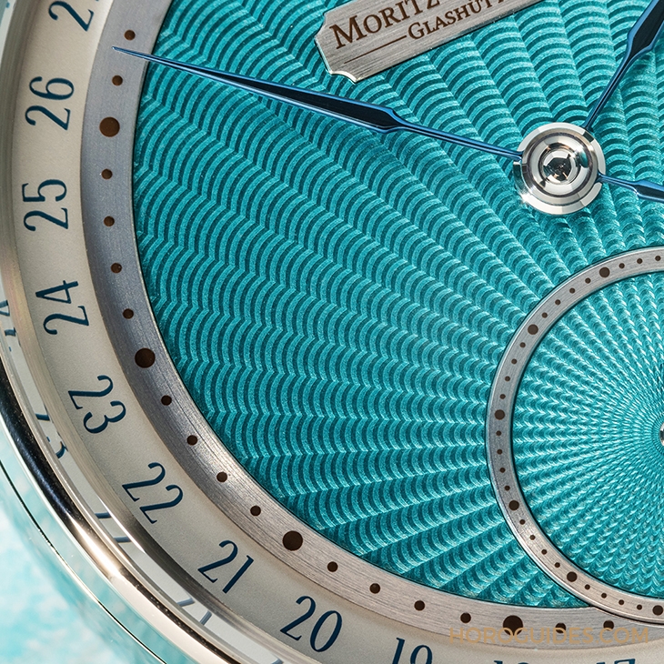 MORITZ GROSSMANN - BENU - MG-003406 - 獨立製錶Moritz Grossmann綠松石機刻面盤,感受裝飾之美的力道