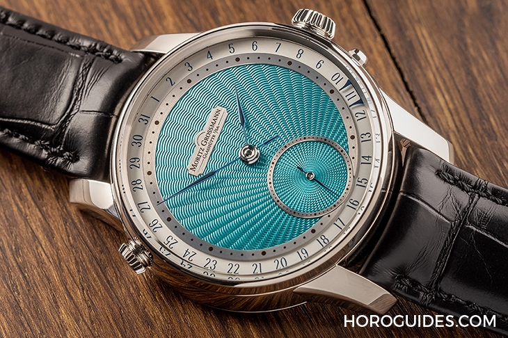 MORITZ GROSSMANN - BENU - MG-003406 - 獨立製錶Moritz Grossmann綠松石機刻面盤,感受裝飾之美的力道