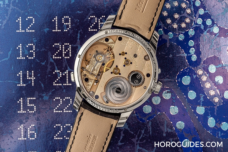 MORITZ GROSSMANN - BENU - MG-003406 - 獨立製錶Moritz Grossmann綠松石機刻面盤,感受裝飾之美的力道