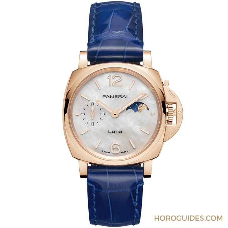 PANERAI - LUMINOR DUE - PAM01181 - 以月為名,Panerai Luminor Due系列首見月相顯示功能