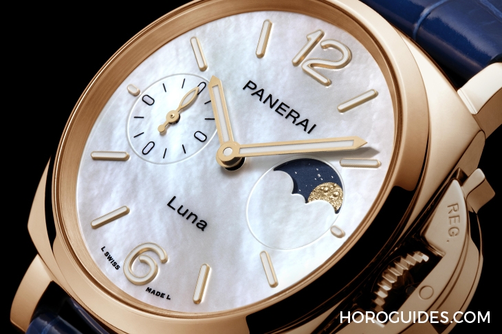 PANERAI - LUMINOR DUE - PAM01181 - 以月為名,Panerai Luminor Due系列首見月相顯示功能