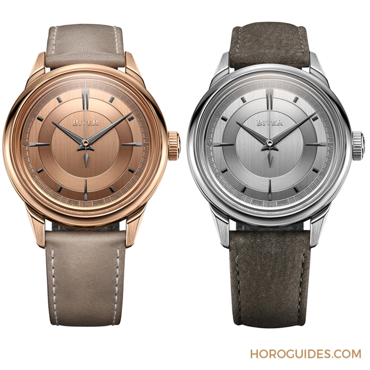 BIVER - AUTOMATIQUE - Automatique Rose Gold - Biver全新Automatique三針腕錶：高端市場再添收藏級別工藝之作