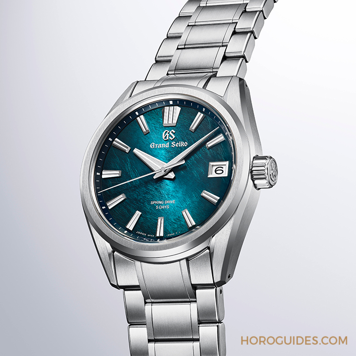 GRAND SEIKO - EVOLUTION 9 - SLGA025 - Grand Seiko全新SLGA025G阿寺溪藍：自然靈感下的工藝極致