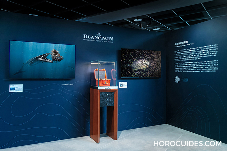 BLANCPAIN - FIFTY FATHOMS - 5005-1140-71S - 迷人螢光藍!Blancpain台北101專賣店獨家限定之作,五十噚深潛器藍眼淚腕錶