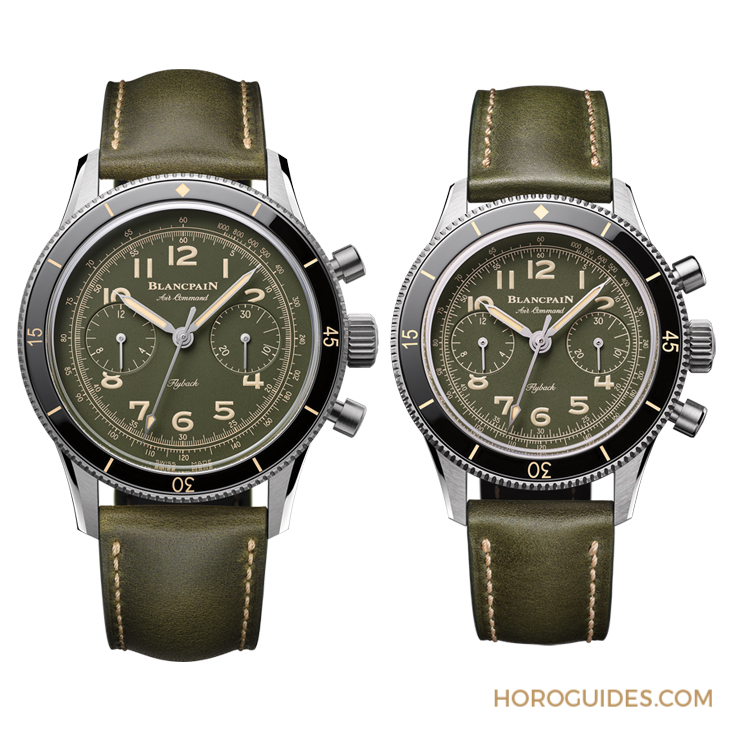BLANCPAIN - Air Command - AC02-12B53-63A - Blancpain Air Command 迷彩綠限量版登場,重現經典軍事風格