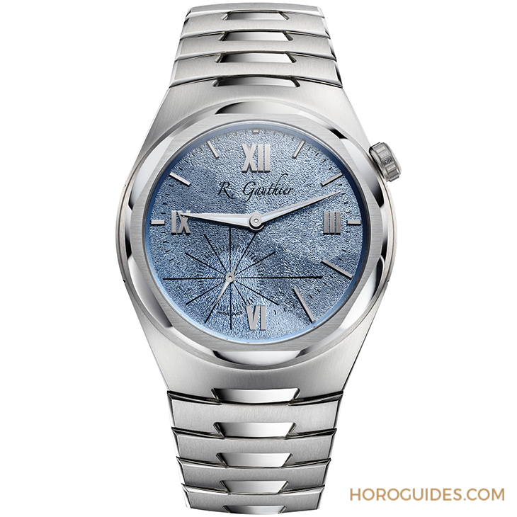 ROMAIN GAUTHIER - C by Romain Gauthier - MON00555 - C by Romain Gauthier推出冰藍面鉑金鍊帶新作，再現極致工藝之美