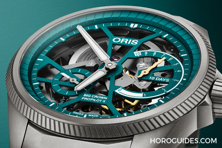 ORIS - PROPILOT - 01 115 7759 7117-Set - 蛇信指針、10日動力,Oris推出歷來首只生肖錶:ProPilot蛇年限量腕錶