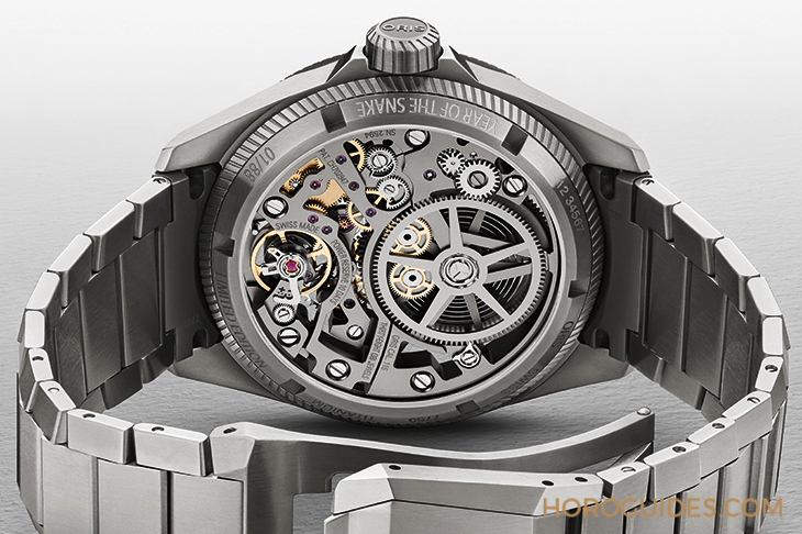 ORIS - PROPILOT - 01 115 7759 7117-Set - 蛇信指針、10日動力,Oris推出歷來首只生肖錶:ProPilot蛇年限量腕錶