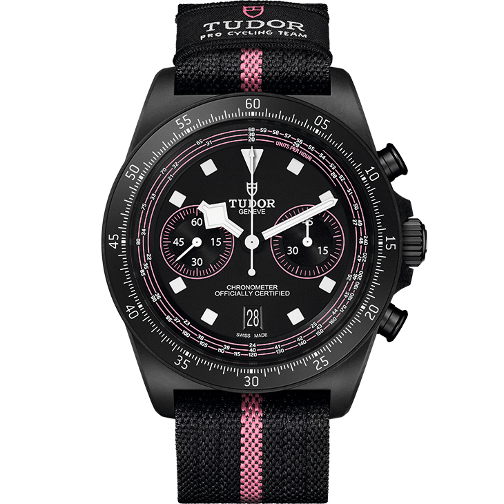 TUDOR - PELAGOS - M25827KNRS-0001 - 向粉紅戰衣致敬!TUDOR帝舵表推出限量Pelagos FXD Chrono「粉紅款」腕錶