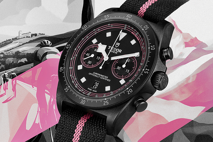 TUDOR - PELAGOS - M25827KNRS-0001 - 向粉紅戰衣致敬!TUDOR帝舵表推出限量Pelagos FXD Chrono「粉紅款」腕錶