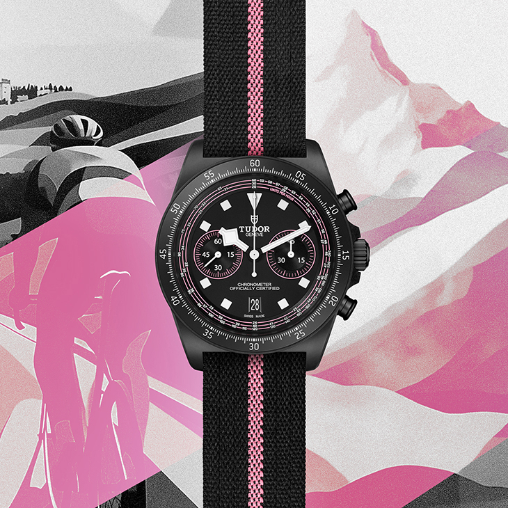 TUDOR - PELAGOS - M25827KNRS-0001 - 向粉紅戰衣致敬!TUDOR帝舵表推出限量Pelagos FXD Chrono「粉紅款」腕錶