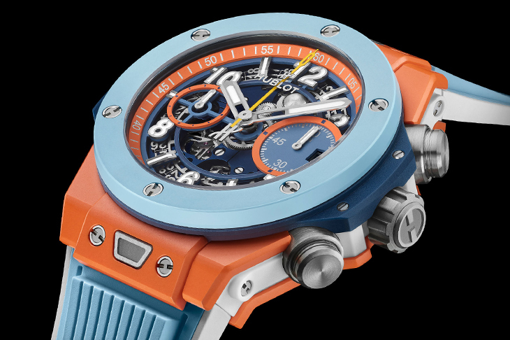 HUBLOT - BIG BANG - 441.ES.5199.RX - 夏日強勢登場:HUBLOT Big Bang Unico Summer 2025 雙彩陶瓷腕錶限量亮相