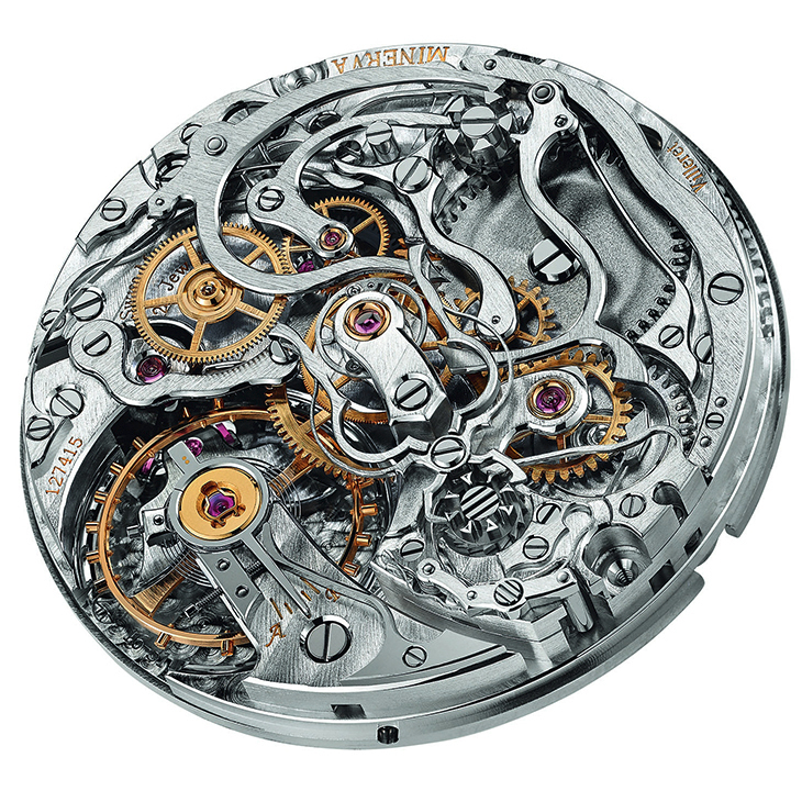 MONTBLANC - 1858 - 134029 - 向1930年代Minerva軍用計時經典致敬｜Montblanc  1858追針計時腕錶限量版100