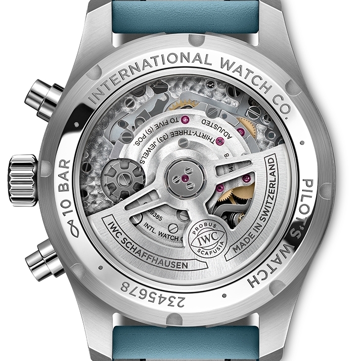 IWC - PILOT - IW389409 - IWC淺藍陶瓷來襲：TOP GUN Miramar飛行員系列海軍空戰部隊計時碼錶雙版本