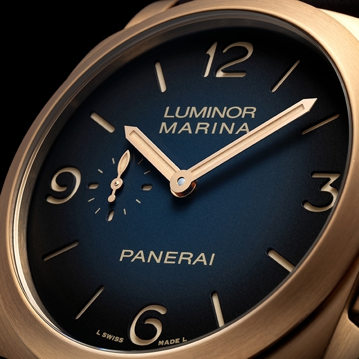 PANERAI - LUMINOR MARINA - PAM01678 - 青銅美學的再進化：Panerai Luminor Marina PAM01678 展現材質的時間語言