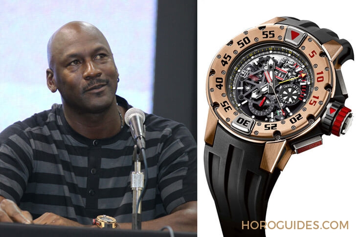 ROLEX - [名人錶盒] 回憶人生的感人時刻，Michael Jordan戴了Roger Dubuis Excalibur Spider Pirelli 