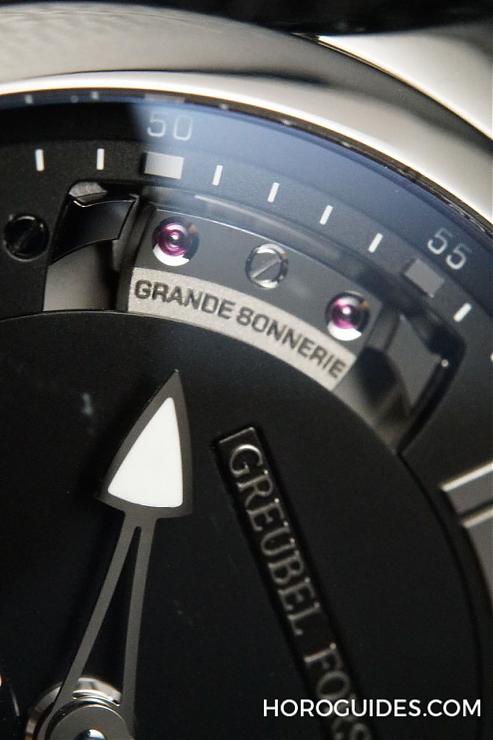 GREUBEL FORSEY - GRANDE SONNERIE - P048 - 2018日內瓦鐘錶大賞最佳機械創意腕錶大獎-GREUBEL FORSEY首款大自鳴