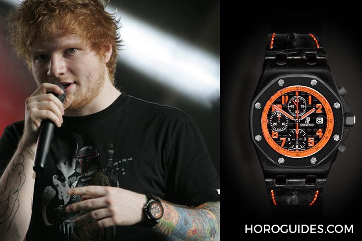 PATEK PHILIPPE - [名人錶盒] 最愛錶的小鮮肉Ed Sheeran，還有什麼頂級錶沒SHOW？