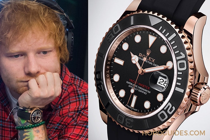 PATEK PHILIPPE - [名人錶盒] 最愛錶的小鮮肉Ed Sheeran，還有什麼頂級錶沒SHOW？