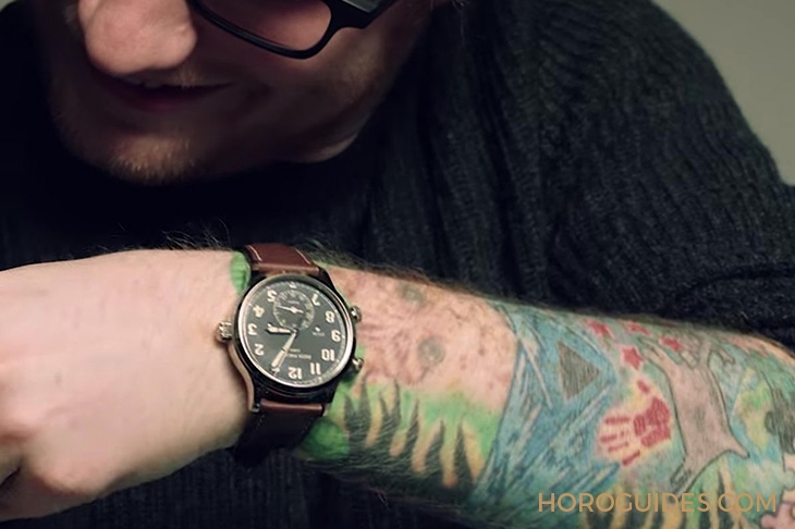 PATEK PHILIPPE - [名人錶盒] 最愛錶的小鮮肉Ed Sheeran，還有什麼頂級錶沒SHOW？
