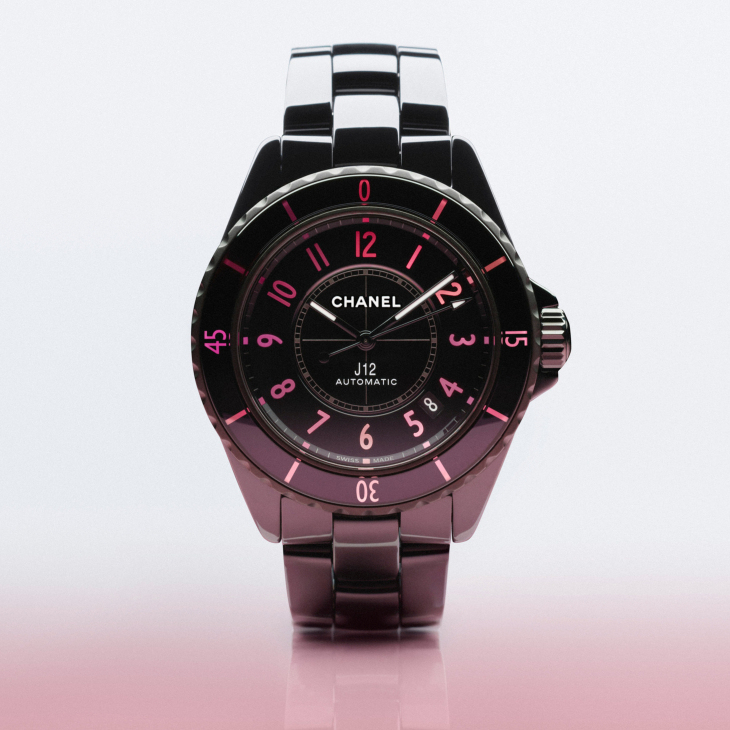CHANEL - J12 - （J12 Dripping Art 腕錶套組） - 當彩妝語彙走進高級製錶：Celine Yap 眼中的 BLUSH 新篇章