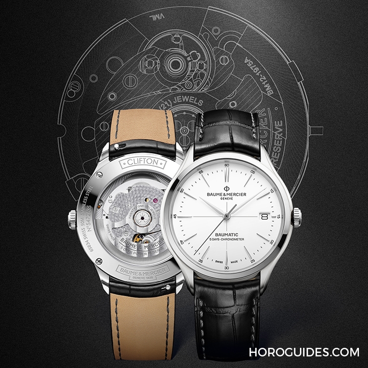 Baume & Mercier - Clifton - M0A10436 - 高規格自製機芯Baumatic,名士推出高性價比話題之選