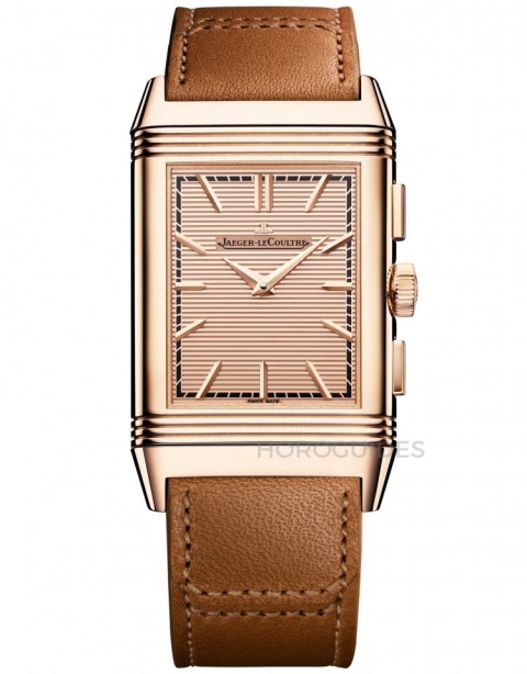 JAEGER-LECOULTRE - REVERSO - Q389256J - 經典再進化：積家Reverso Tribute Chronograph玫瑰金限量版閃耀登場