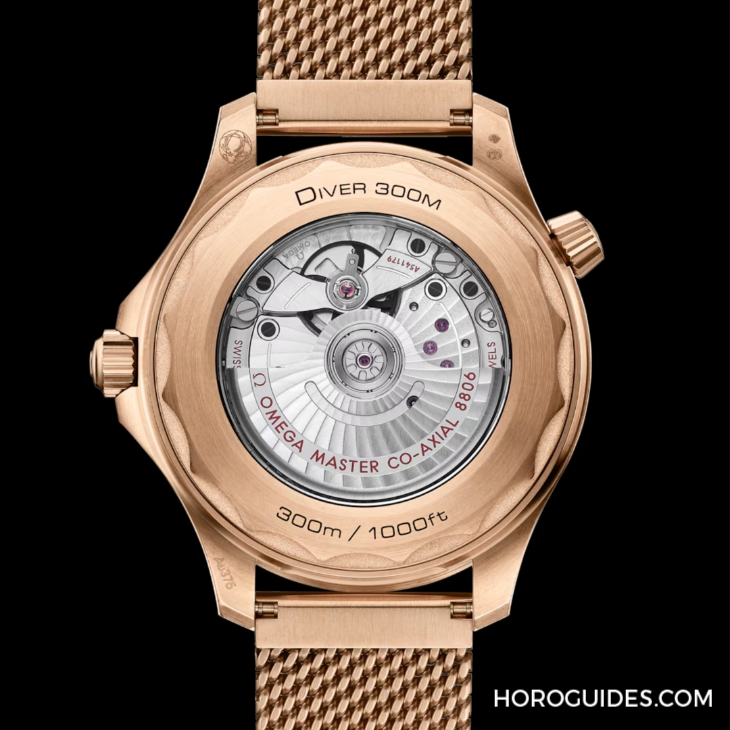 OMEGA - SEAMASTER - 210.90.42.20.01.003 - 全新OMEGA Seamaster Diver 300M酒紅圈,復古青銅金質感再升級