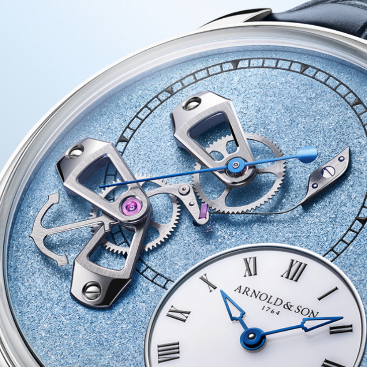 ARNOLD & Son - Arnold & Son DSTB 42 全新演繹:薄荷綠與雅詩閣藍限量登場