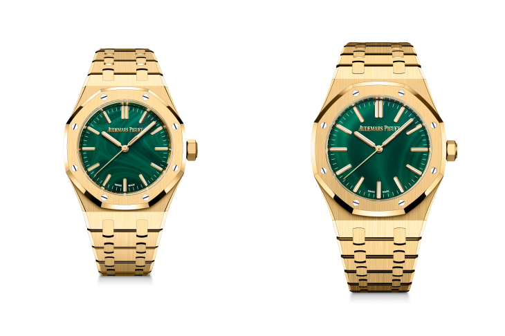 AUDEMARS PIGUET - ROYAL OAK - 15553BA.OO.1356BA.04 - AP愛彼黃金綠面皇家橡樹登場，2026年備受矚目的熱門新作