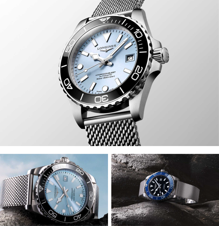 LONGINES - HYDRO CONQUEST - L3.788.4.06.6 - 從運動錶到日常主力：浪琴全新HydroConquest深海征服者，重塑浪鬼定位