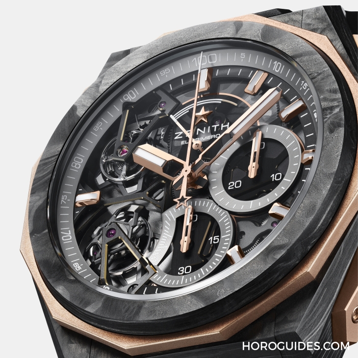 ZENITH - DEFY - 12.9100.9020/78.I200 - 創新DEFY Extreme 雙陀飛輪 體現ZENITH計時大師至高地位