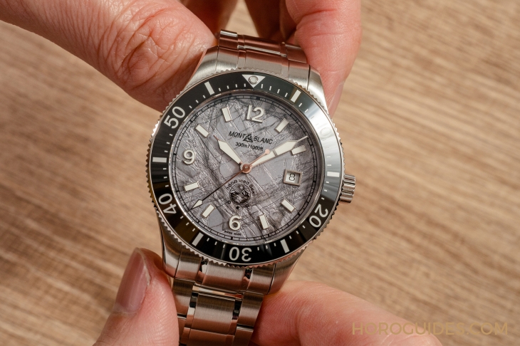 MONTBLANC - 1858 - 130793 - 直擊靈魂深處的冰裂紋！萬寶龍1858 Iced Sea運動潛水腕錶 極酷冰岩灰錶盤