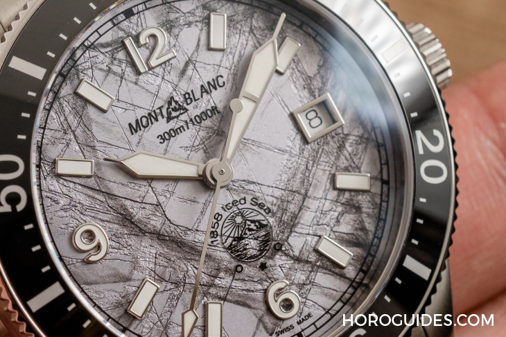 MONTBLANC - 1858 - 130793 - 直擊靈魂深處的冰裂紋！萬寶龍1858 Iced Sea運動潛水腕錶 極酷冰岩灰錶盤