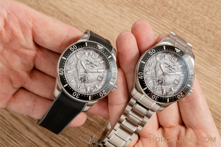 MONTBLANC - 1858 - 130793 - 直擊靈魂深處的冰裂紋！萬寶龍1858 Iced Sea運動潛水腕錶 極酷冰岩灰錶盤