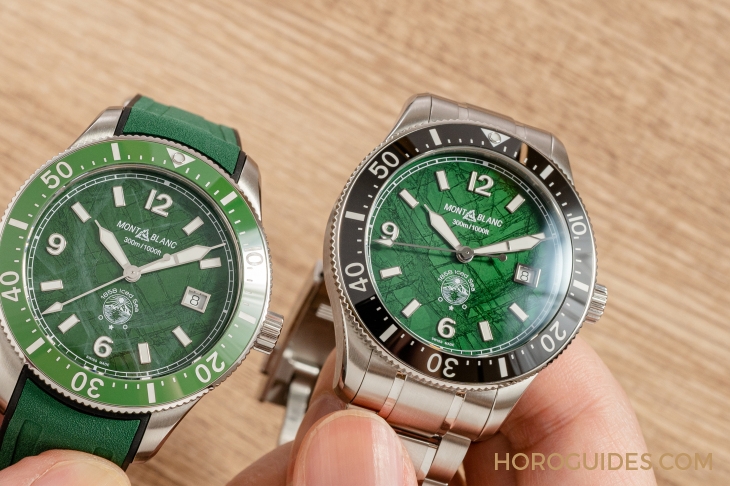 MONTBLANC - 1858 - 130793 - 直擊靈魂深處的冰裂紋！萬寶龍1858 Iced Sea運動潛水腕錶 極酷冰岩灰錶盤