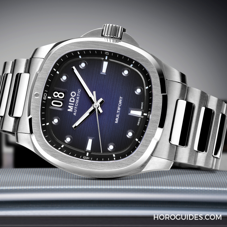 MIDO - MULTIFORT - M049.526.11.091.00 - 重返摩登浪漫的映像管年代｜MIDO Multifort 先鋒系列TV Big Date大日期窗腕錶