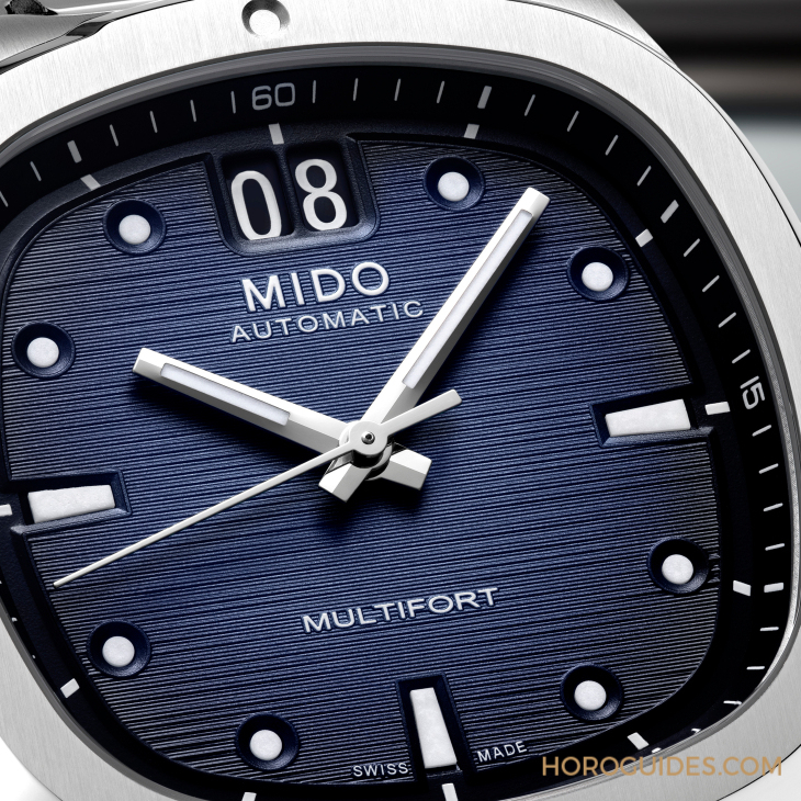 MIDO - MULTIFORT - M049.526.11.091.00 - 重返摩登浪漫的映像管年代｜MIDO Multifort 先鋒系列TV Big Date大日期窗腕錶
