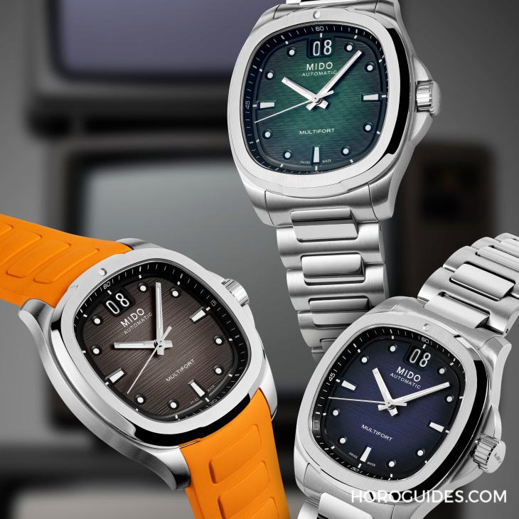 MIDO - MULTIFORT - M049.526.11.091.00 - 重返摩登浪漫的映像管年代｜MIDO Multifort 先鋒系列TV Big Date大日期窗腕錶