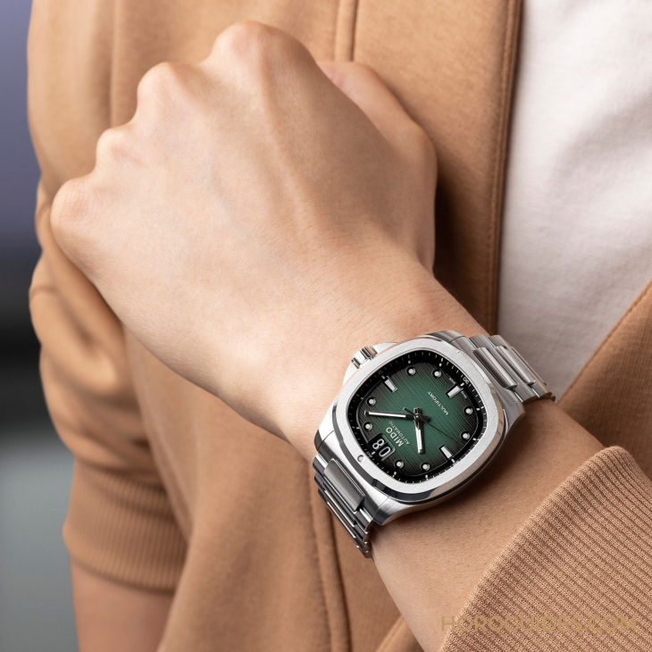 MIDO - MULTIFORT - M049.526.11.091.00 - 重返摩登浪漫的映像管年代｜MIDO Multifort 先鋒系列TV Big Date大日期窗腕錶