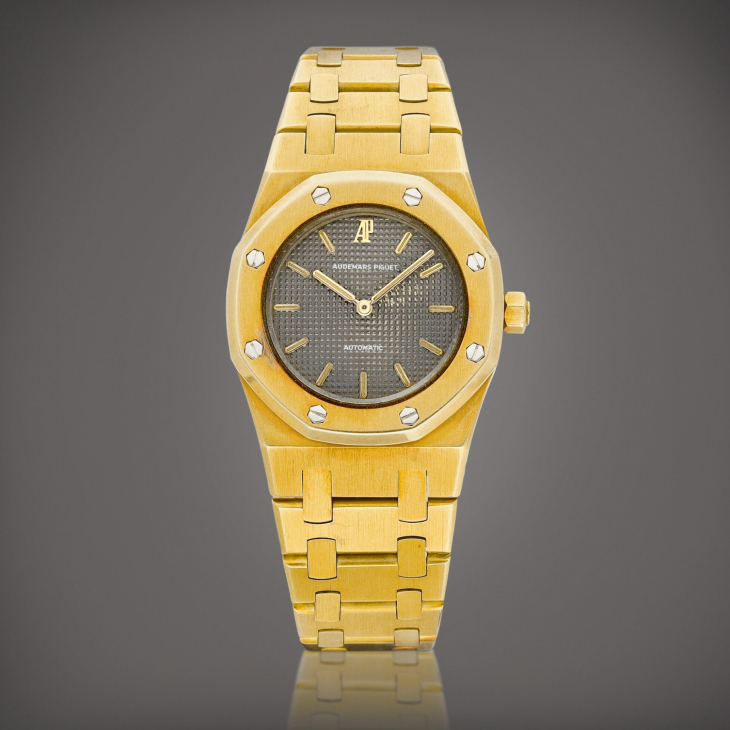 AUDEMARS PIGUET - ROYAL OAK - 26735SG.OO.1320SG.01 - AUDEMARS PIGUET 愛彼如何成為貴金屬專家｜Royal Oak皇家橡樹鏤空飛行陀飛輪自動上鍊沙金腕錶與霜金腕錶