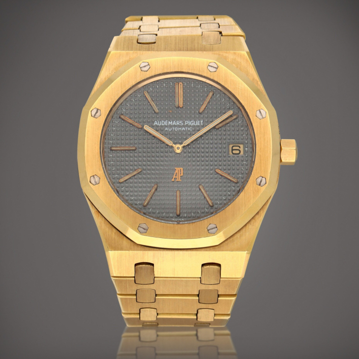 AUDEMARS PIGUET - ROYAL OAK - 26735SG.OO.1320SG.01 - AUDEMARS PIGUET 愛彼如何成為貴金屬專家｜Royal Oak皇家橡樹鏤空飛行陀飛輪自動上鍊沙金腕錶與霜金腕錶