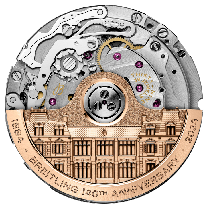 BREITLING - NAVITIMER - RB19101A1H1P1 - BREITLING 推出3款搭載全新萬年曆機芯的經典腕錶 為140週年誌慶