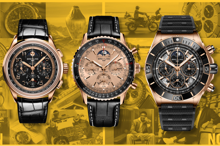 BREITLING - NAVITIMER - RB19101A1H1P1 - BREITLING 推出3款搭載全新萬年曆機芯的經典腕錶 為140週年誌慶