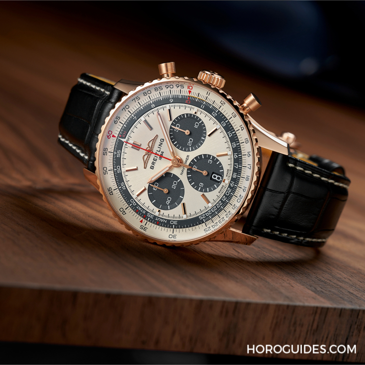 BREITLING - NAVITIMER - RB01386A1G1P1 - 攜手共飛 BREITLING STARLUX AIRLINES EDITION聯名腕錶