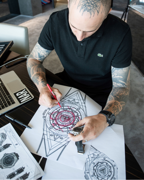 HUBLOT - SPIRIT OF BIG BANG - 648.CX.0114.RX.MXM23 - 為高端計時碼錶重塑嶄新魅力 HUBLOT Sang Bleu 計時腕錶