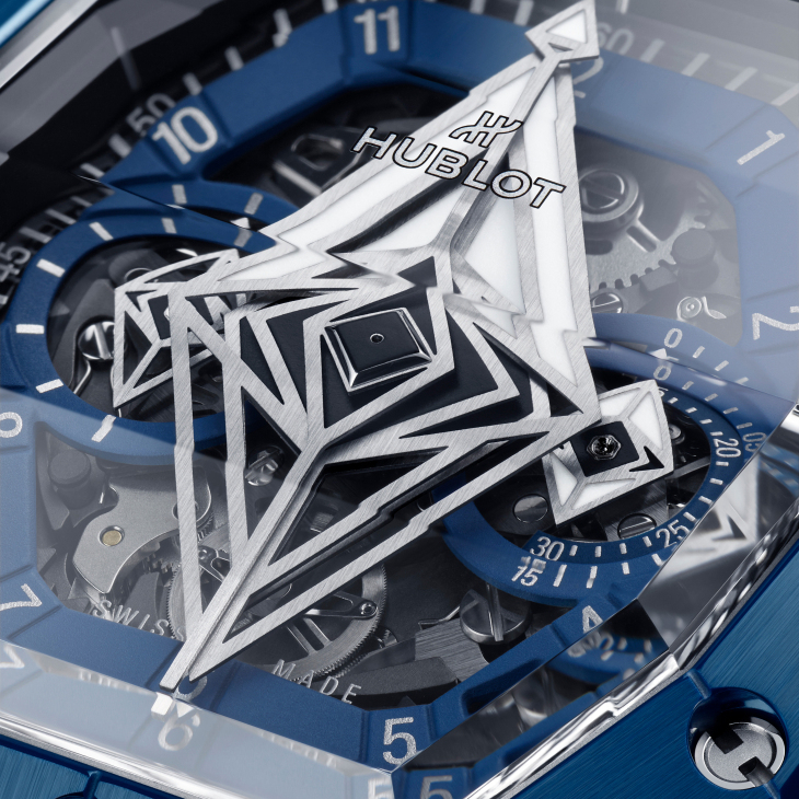 HUBLOT - SPIRIT OF BIG BANG - 648.CX.0114.RX.MXM23 - 為高端計時碼錶重塑嶄新魅力 HUBLOT Sang Bleu 計時腕錶