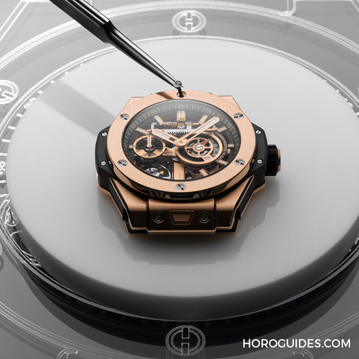 HUBLOT - BIG BANG - 444.OX.1180.RX - HUBLOT Big Bang Meca-10十日鍊全新尺寸 十天長效動能 解鎖未來設計新紀元